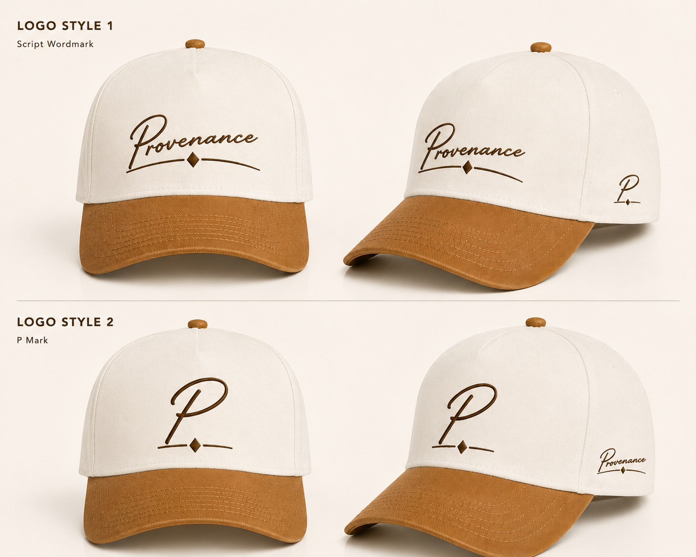 Two-Tone Walnut Cap